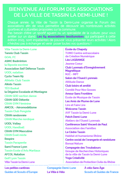 Forum association 2025