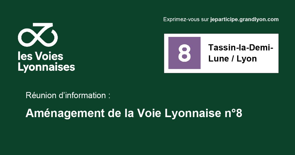 Concertation autour du projet de la VL n°8 : venez faire entendre votre voix auprès de la Métropole !  