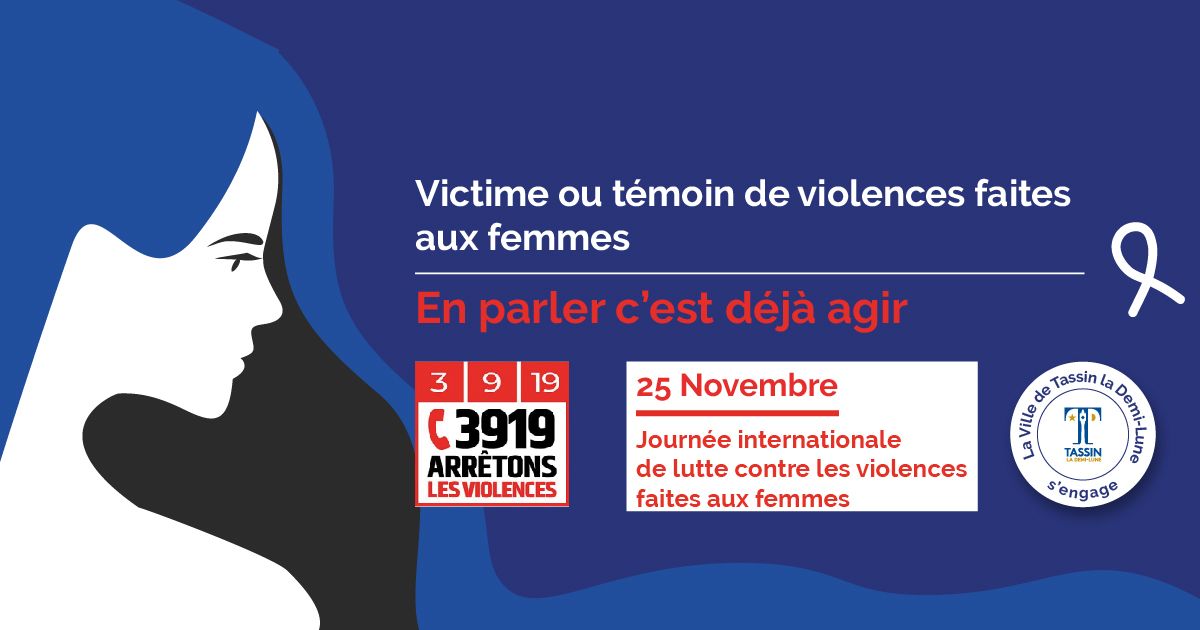 La Ville de Tassin la Demi-Lune s’engage contre les violences faites aux femmes